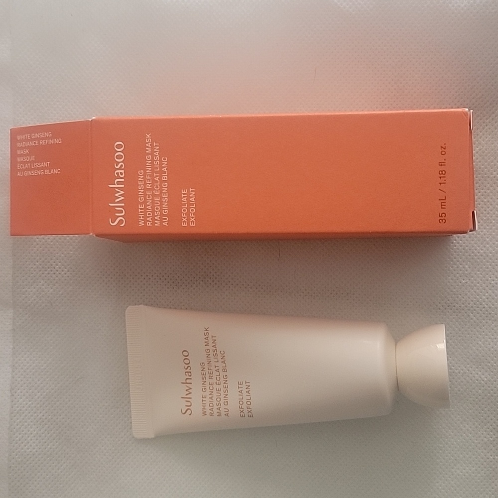 Sulwhasoo White Ginseng Radiance Refining Mask Brand new with box 1.16 fl oz